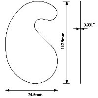 Gooseneck Cabinet Scraper